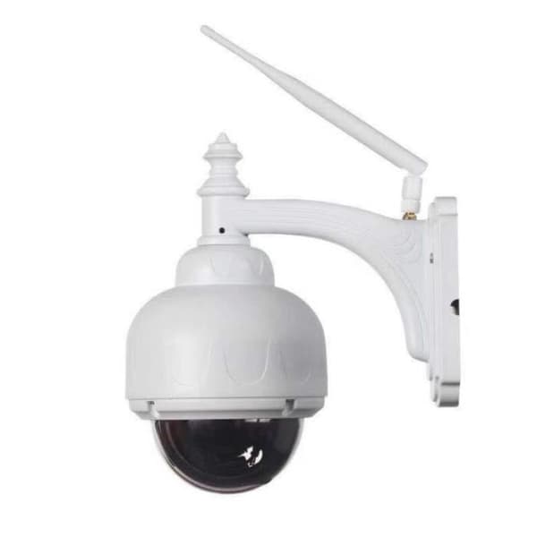 Trådlös 360 graders panoramakamera WiFi Home Outdoor Remote Night Vision med mobiltelefon HD