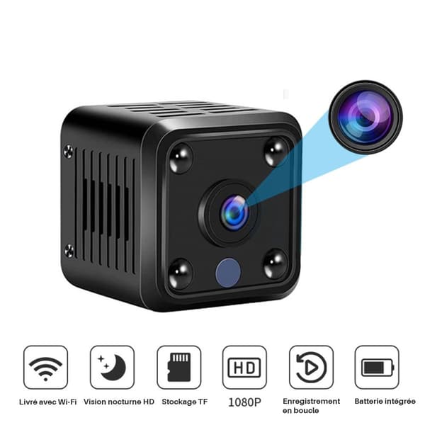 Inomhuskamera - TECH DISCOUNT - X6 - Nattvision - WIFI - 1080P