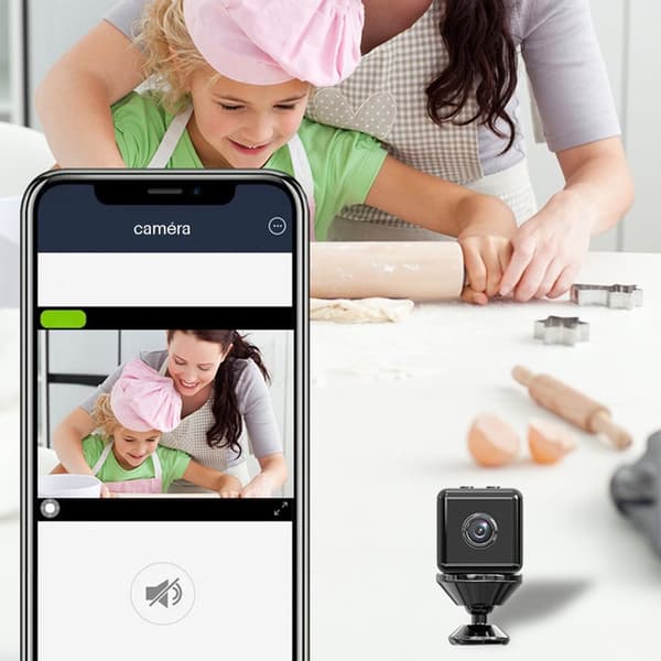 Inomhuskamera - TECH DISCOUNT - X6 - Nattvision - WIFI - 1080P
