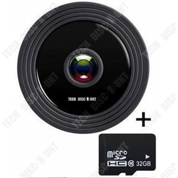 TD® 1080P WiFi Night Vision Camera Trådlös gratis 32GB minneskort
