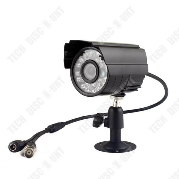 HD AHD DVR Kit trådad kamera övervakningsvideo inspelningsset vattentålig med 1 To hårddisk