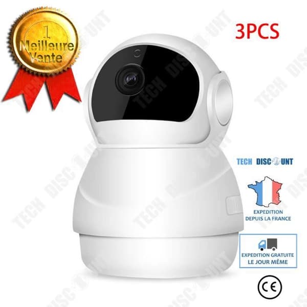 TD® WiFi HD Trådlös panoramakamera Fjärrövervakning Röstintercom Smart nätverkskamera