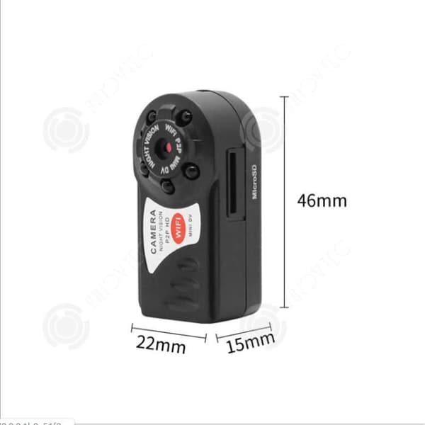 INN® Camera Q7 WiFi trådlös säkerhetskamera Night Vision Outdoor Sports Camera Hemövervakningskamera