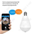 Miniatyrbild 3 av 4: TD® Home HD trådlös kamera Panoramisk övervakningskamera 360 graders WiFi övervakningskamera