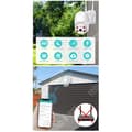 Miniatyrbild 4 av 4: TD® WIFI Mini Dome-kamera/Vattentät PTZ-kamera/1080P 360 graders roterande domekamera