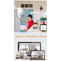 Miniatyrbild 2 av 4: TD® WIFI Mini Dome-kamera/Vattentät PTZ-kamera/1080P 360 graders roterande domekamera