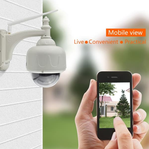 TD® Nätverkskamera 4x 4x Zoom Dome Camera Vattentät Dome Camera