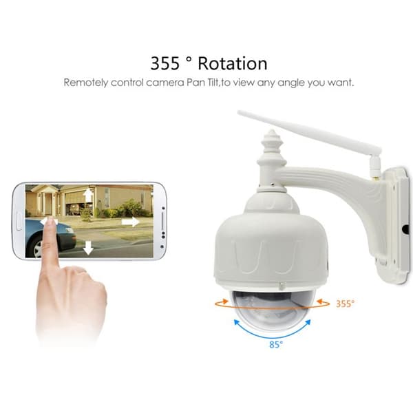 TD® Nätverkskamera 4x 4x Zoom Dome Camera Vattentät Dome Camera