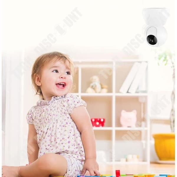 TD® HD Smart Camera WiFi Trådlös hemövervakning Fjärrkontroll av huvudet Infraröd nattseendemonitor
