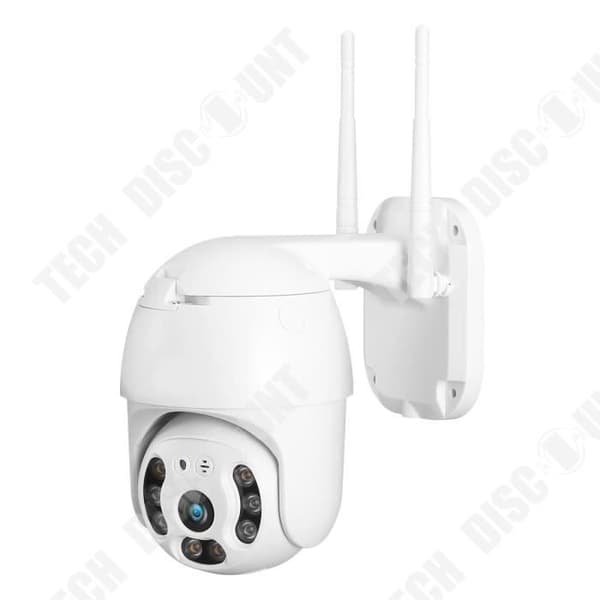 TD® IP kameraövervakning wifi 720p upplösning detektering nattseende lutning och rotation kameramonitor dubbelt ljus wifi
