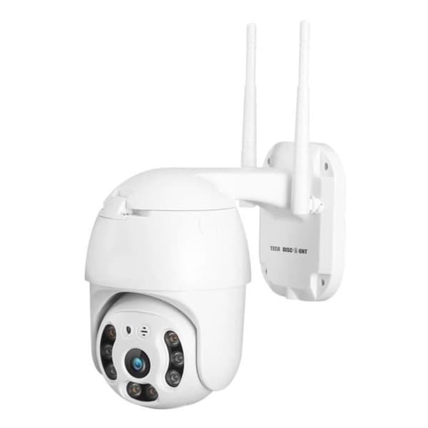 TD® IP kameraövervakning wifi 720p upplösning detektering nattseende lutning och rotation kameramonitor dubbelt ljus wifi