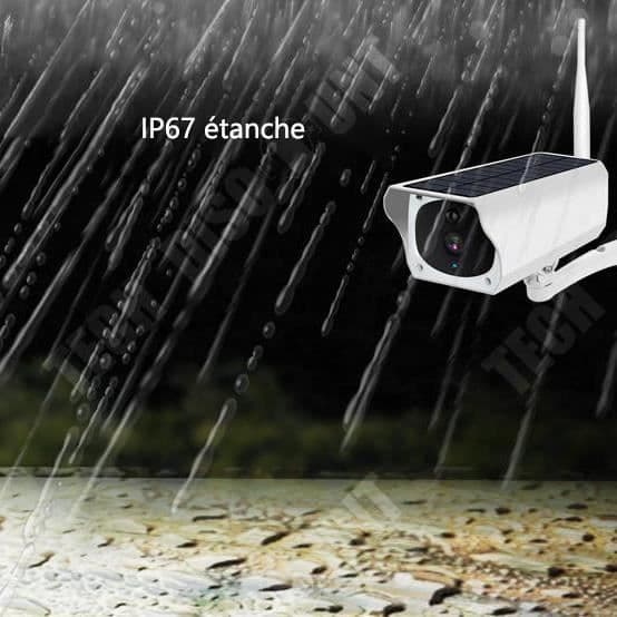 utomhus wifi övervakningskamera solpanel strömförsörjning HD 1080P fjärrkontroll vattentät hem trädgård säkerhetsanordning
