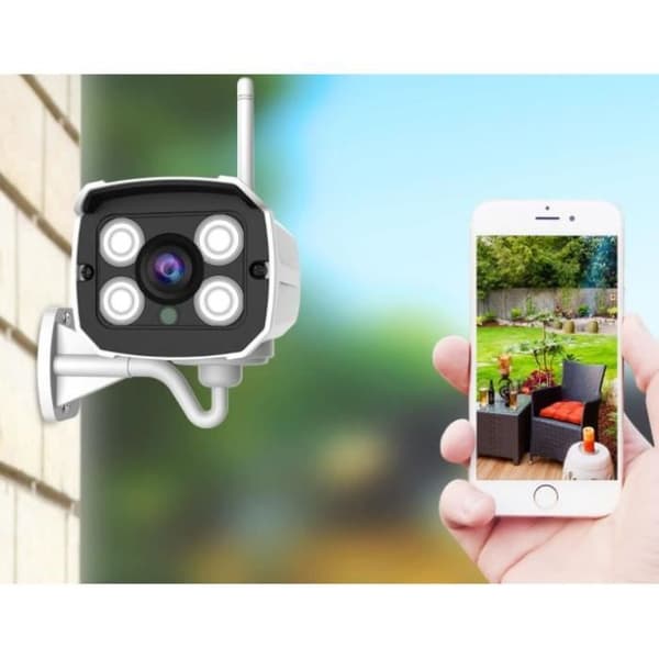 TD® IP-kamera 1080P WIFI Outdoor SP007 Säkerhetskamera Rörelsedetektering Night Vision Alarm