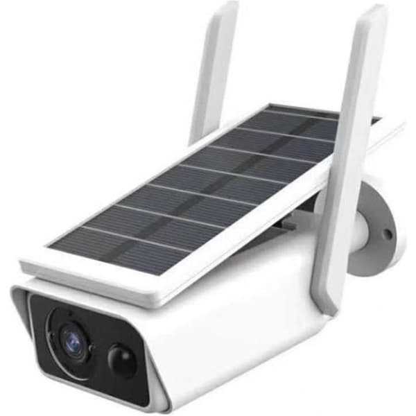 Solenergi Låg strömförbrukning Pistoltyp Utomhusbatteri Övervakningskamera WiFi trådlös anslutning