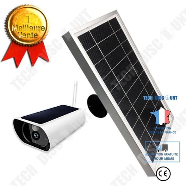 TD® 4G Solar Camera Lågeffekt Säkerhetsövervakningskamera Fjärrkontroll inomhus Smart nätverkskamera