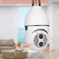 Miniatyrbild 3 av 4: TD® Trådlös övervakningskamera 1080P E27 Färgnattvision 360-graders rörelseuppföljning Tvåvägsljud