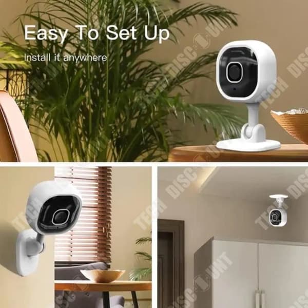 TD® 720P HD Övervakningskamera WiFi-anslutning Hemövervakning Infraröd Night Vision Support TF-kort