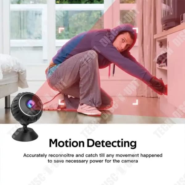 TD® 1080P High Definition övervakningskamera Hemanvändning Infraröd nattseende Säkerhetsövervakning Trådlös