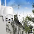 Miniatyrbild 4 av 4: TD® Utomhus Wifi Övervakningskamera 1080P Färg IP360° Vattentät IP65 Trådlös IP Säkerhetssensor Aktivitetsvarning Night Vision