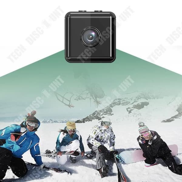 TD® Wireless WiFi Säkerhetskamera Utomhussport Kamera Larmpåminnelse HD Vidvinkel Night Vision 1080P kamera