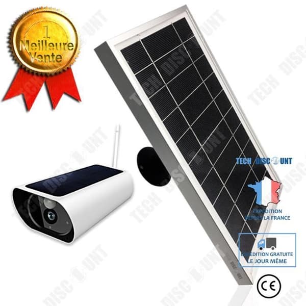 TD® 4G Solar Camera Säkerhetsövervakningskamera Inomhus Utomhus Fjärrkontroll Smart IP-kamera