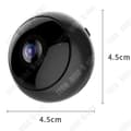 Miniatyrbild 2 av 4: TD® H9 180° vidvinkelkamera infraröd högupplöst nattseende smart wifi-kamera fjärrövervakningskamera