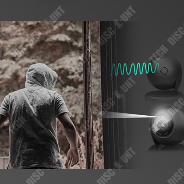 TD® Home 300W Pixel Wireless Surveillance HD Infraröd Night Vision Smart Motion Detection Nätverkskamera