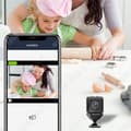 Miniatyrbild 2 av 4: TD X6 Inomhus trådlös kamera Wifi-nätverksanslutning Night Vision Rörelsedetektering Videoslinga 360 graders rotation
