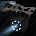 Miniatyrbild 2 av 5: 8 lampor Bilkamera Universal vidvinkel High Definition LED-kamera Extern Sedan Omvänd bildkontroll