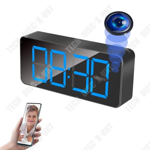 TD® Spy Camera 1080P HD Hemövervakning 2,4G/5Ghz WiFi Mini dold kamera WiFi Spionkamera med rörelsedetektion