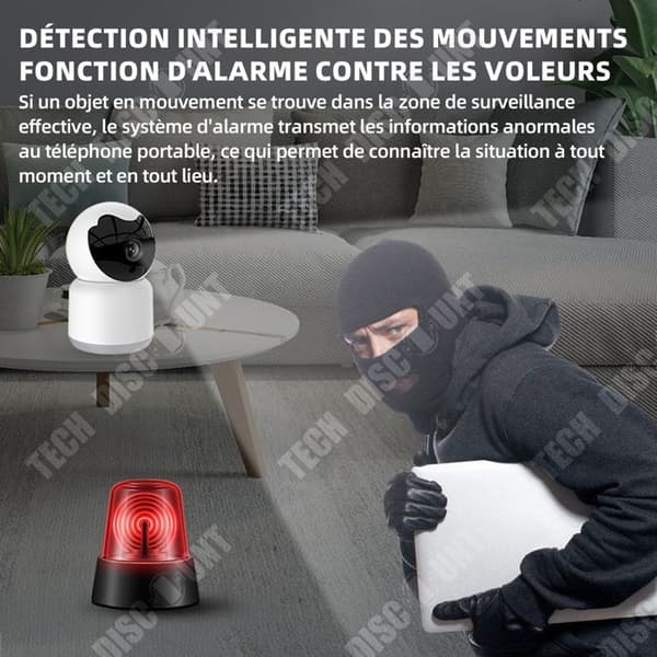TD Övervakningskamera 1080p HD Night Vision Videokamera Trådlös Utomhus Wifi Övervakningskamera Mini Trådlös spionkamera
