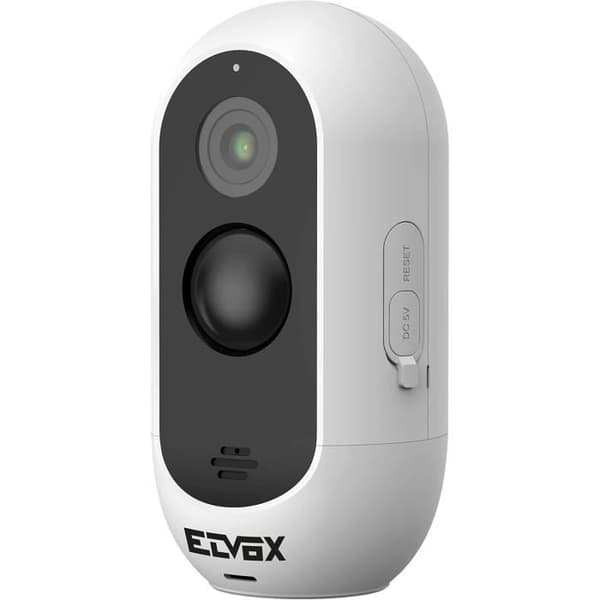 VIMAR 46240.024B IP-kamera Wi-Fi färger DagNatt på batteri, Full-HD 3Mpx 2304x1296, IP65, strömförsörjning ingår, IR 10m