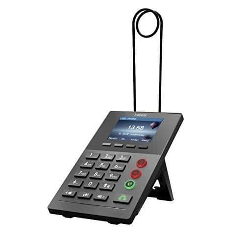 IP-telefon för callcenter - FANVIL X2P - Svart - Trådbunden - Anslutet objekt - 2MP (1080p) Svart
