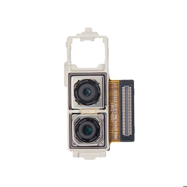 Bakre kamera för Sony Xperia 10 II 12MP + 8MP svart