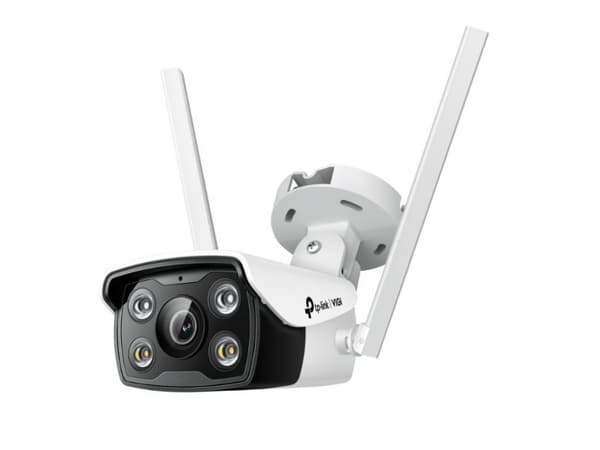 TP-Link VIGI C340-W, IP-sikkerhetskamera, Utendørs, Ledning & Trådløs, CE, RCM, BSMI, VCCI, RoHS, NTRA, KC, Tak/Vegg, Hvit Hvit
