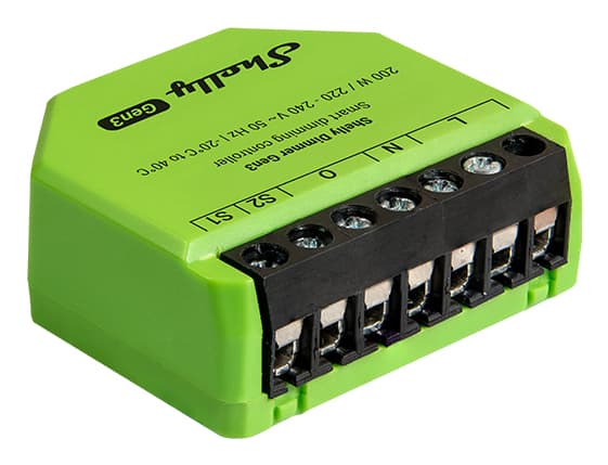 Shelly · Unterputz·""Dimmer Gen3""· Relais· LED Lichtcontroller· (Shelly_Dimmer_Gen3)