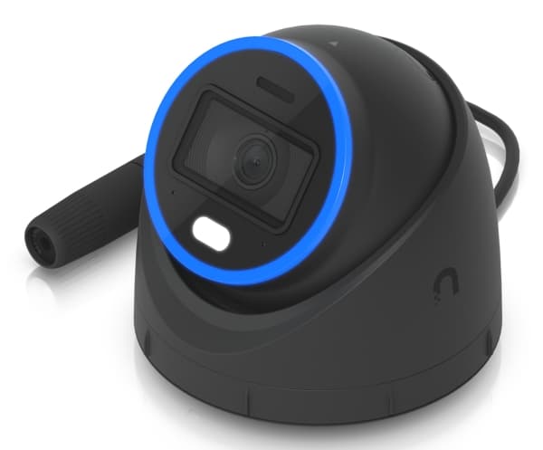 Ubiquiti AI Turret, IP-sikkerhetskamera, Inne & Ute, Koblet med ledninger (ikke trådløs), ARM Cortex-A53, FCC, IC, CE, Tak/Vegg