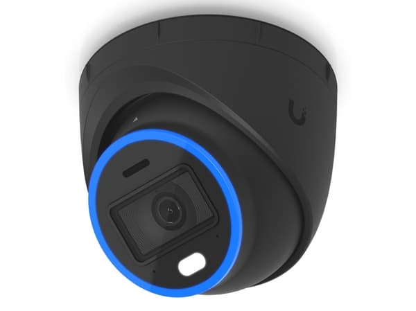 Ubiquiti AI Turret, IP-sikkerhetskamera, Inne & Ute, Koblet med ledninger (ikke trådløs), ARM Cortex-A53, FCC, IC, CE, Tak/Vegg Sort
