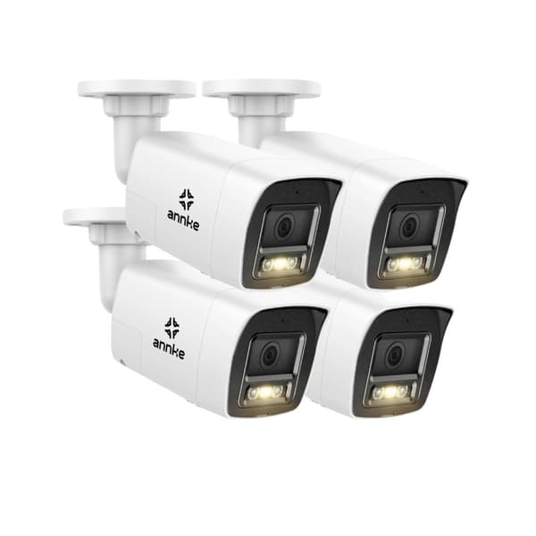ANNKE 4 kpl kamera, 8 MP Ultra HD, kaksisuuntainen ääni,4Kpl Kamera