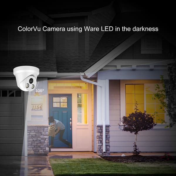 Hikvision-yhteensopiva IP-kamera, 4MP resoluutio, sisäänrakennettu mikrofoni,2.8mm, 4MP OEM