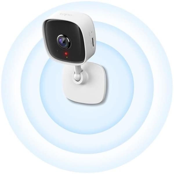 TPLINK Hemsäkerhet Wi-Fi Kamera Svart, Vit
