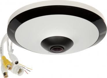 Dahua Technology WizMind IPC-EW5541P-AS, IP-sikkerhetskamera, Inne & Ute, Koblet med ledninger (ikke trådløs), 120 dB, CE-LVD: EN62368-1 CE-EMC: Elec Sort, Hvit
