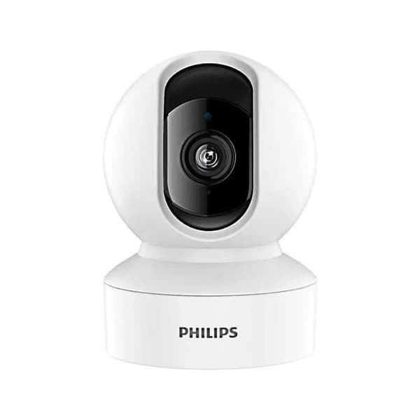 Philips TAI6000W/93 5 megapixel smart WiFi-sikkerhedskamera - 360°, nattesyn, 2-vejs opkald - hukommelseskort medfølger ikke