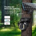 Miniatyrbild 2 av 4: Neye Outdoor 8MP Solkamera, 4G-anslutning, Färg-nattseende,EU-plugg, 8MP Lägg till 64G