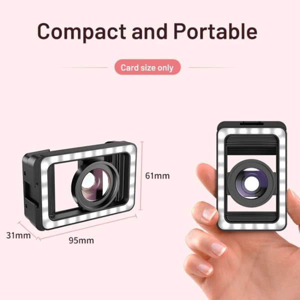 APEXEL 15X Macro Lens LED KIT