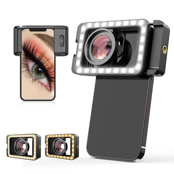 APEXEL 15X Macro Lens LED KIT