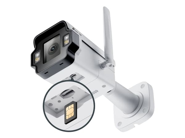 TP-Link INSIGHT S345-4G, IP-säkerhetskamera, Utomhus, Kabel, 80 m, Extern, 120 dB