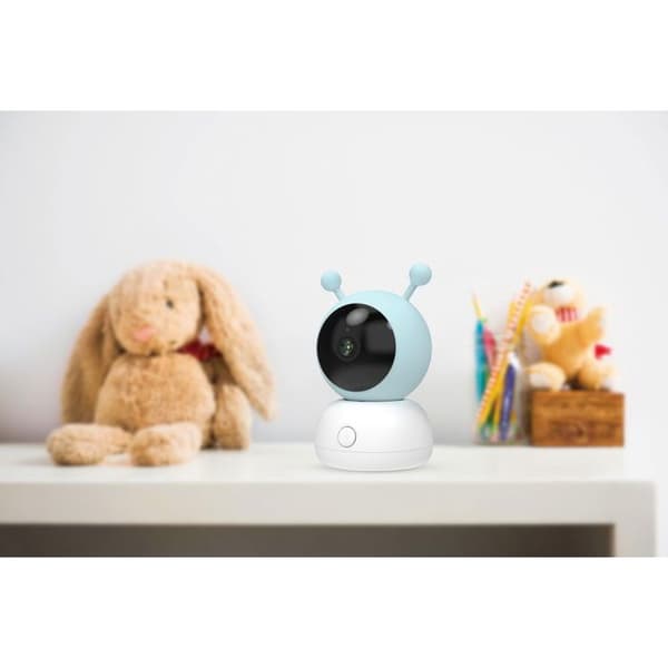 iGET HOME Kamera CS2 Baby Blå Rosa Vridbar Babyövervakning