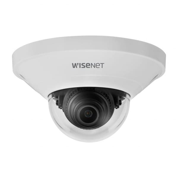 Superkompakt nätverksövervakningskamera med 5 megapixlar - HANWHA QND-8011 - 28mm objektiv Vit