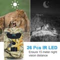 Miniatyrbild 2 av 4: HD Jakttkamera - TECH DISCOUNT - Nattseende - 12 MP - Vidvinkel 120° - Vattentät
